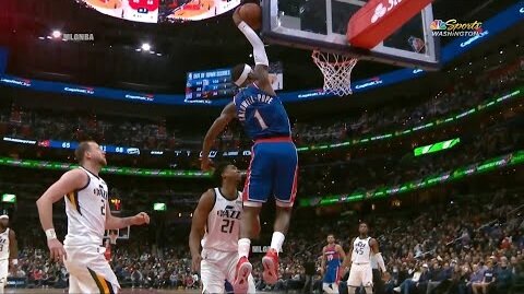 KCP is a legend for this one... getting blocked by the backboard 💀