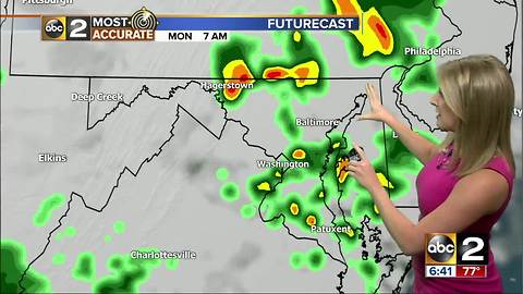 Maryland's Most Accurate Forecast - Heavy Rain Monday