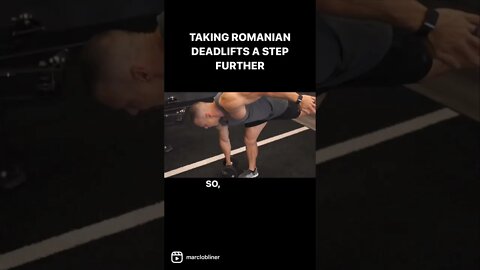 Get more out of your Romanian Deadlifts!