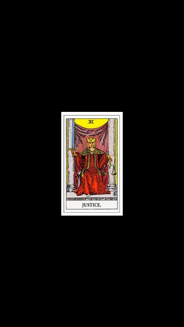 Justice - Walk Down Tarot Lane #9