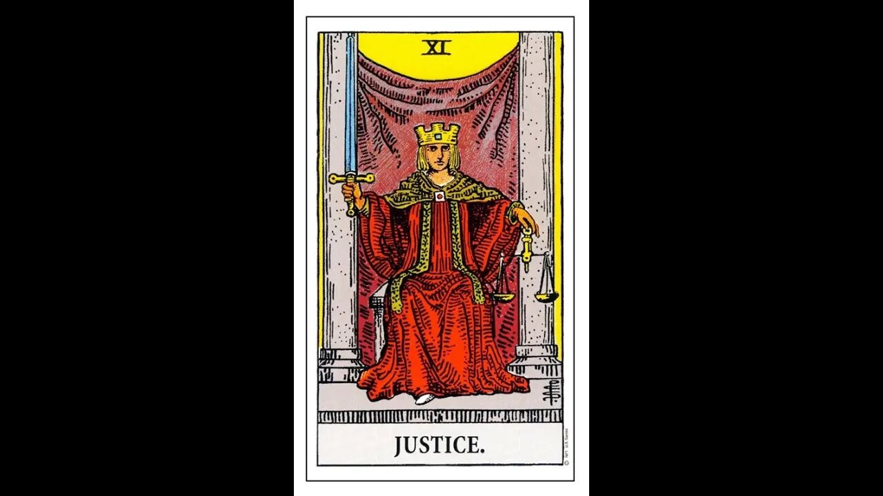 Justice - Walk Down Tarot Lane #9