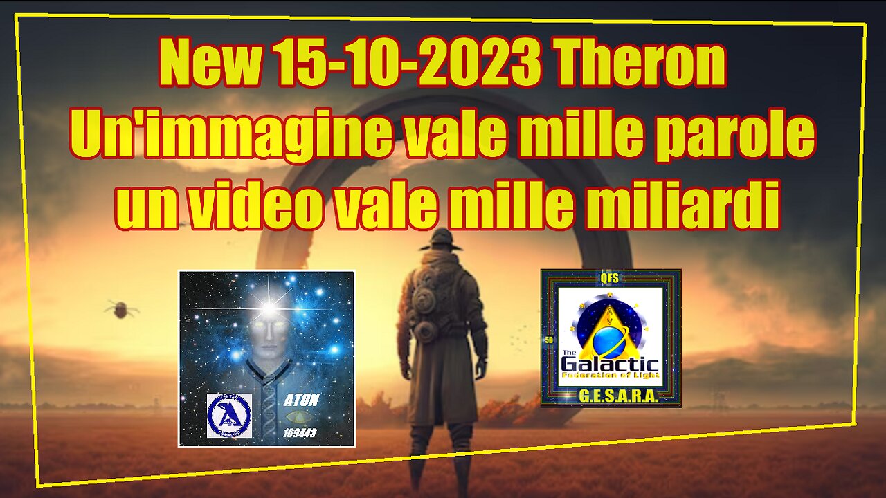 New 15-10-2023 - Un'immagine vale mille parole un video vale mille miliardi...