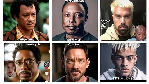 CELEBRITY RACE SWAP - BIANCO TO NEGRO & CHILDREN OF HAM