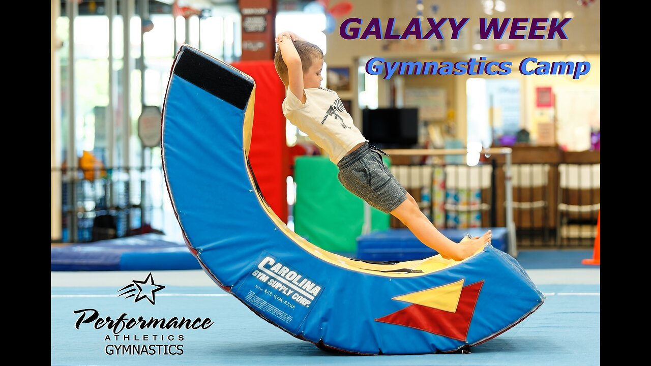 All aboard the Spaceflip at PA's GALAXY gym camp!