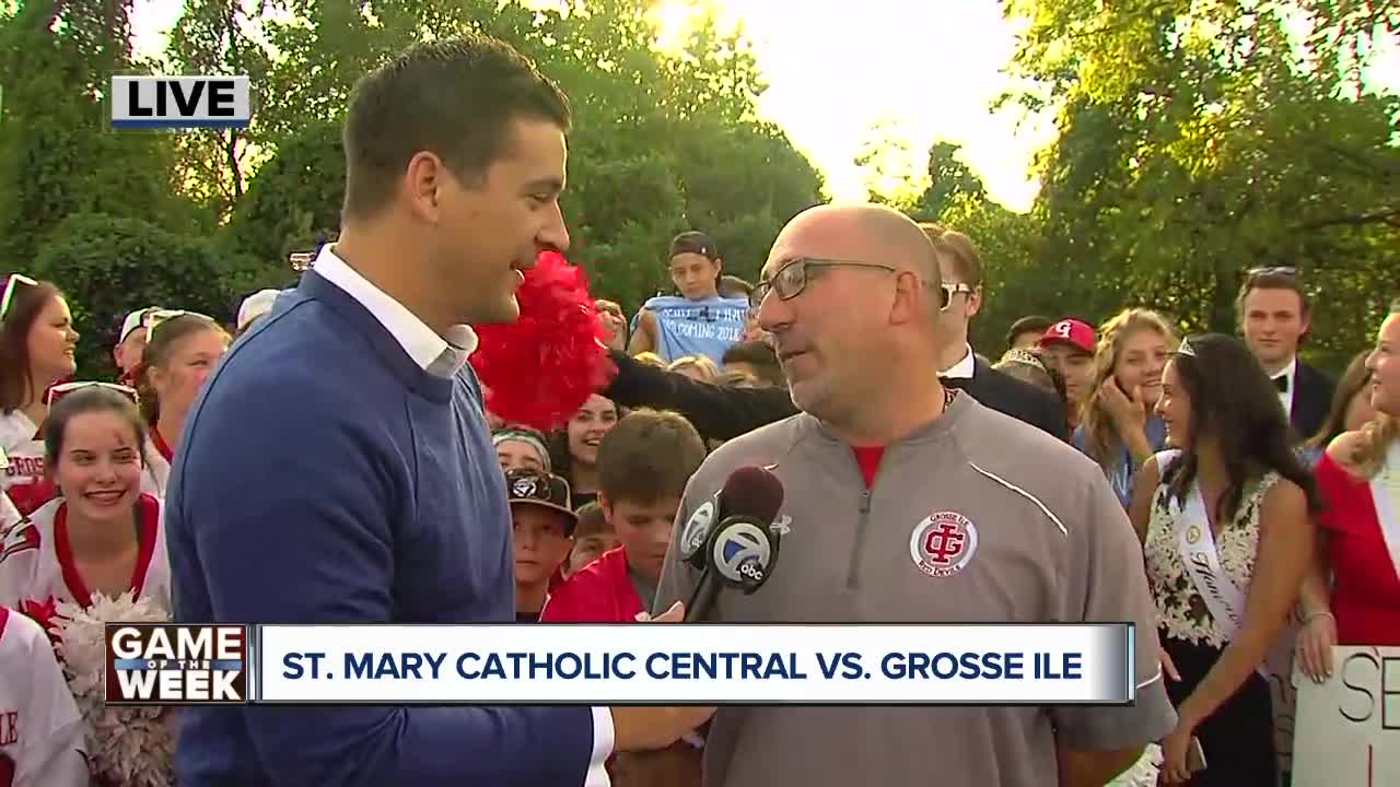 St. Mary's Catholic Central vs. Grosse Ile