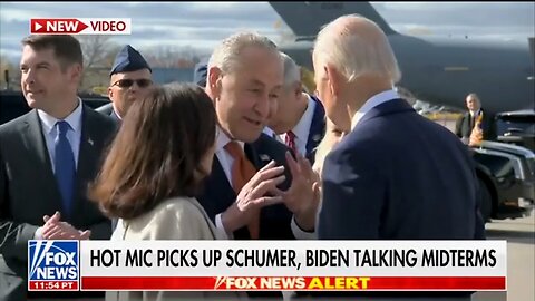 Sen Schumer Caught On Hot Mic With Biden: Fetterman Debate Didn’t Hurt Us Too Much