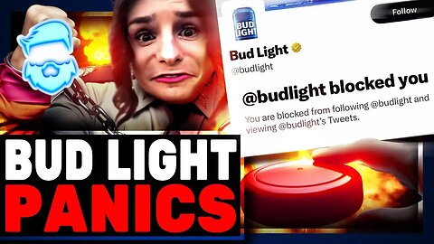 Bud Light ADMITS DEFEAT On Twitter! Starts Blocking Customers As Bar Sales Down 60%!