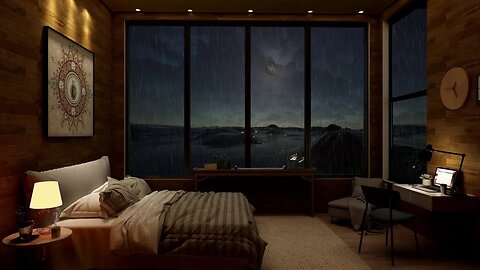 Stormy Evening ll Ambiance ll Yoga ll Meditation ll Studymusic ll Chill