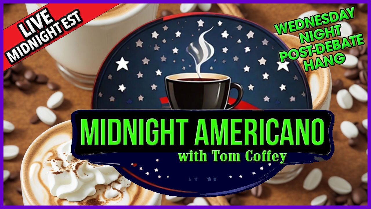 Midnight Americano 🌙☕ 🇺🇸 with Tom Coffey #cappuccinoday 🔥 November 8th, 2023 MA012