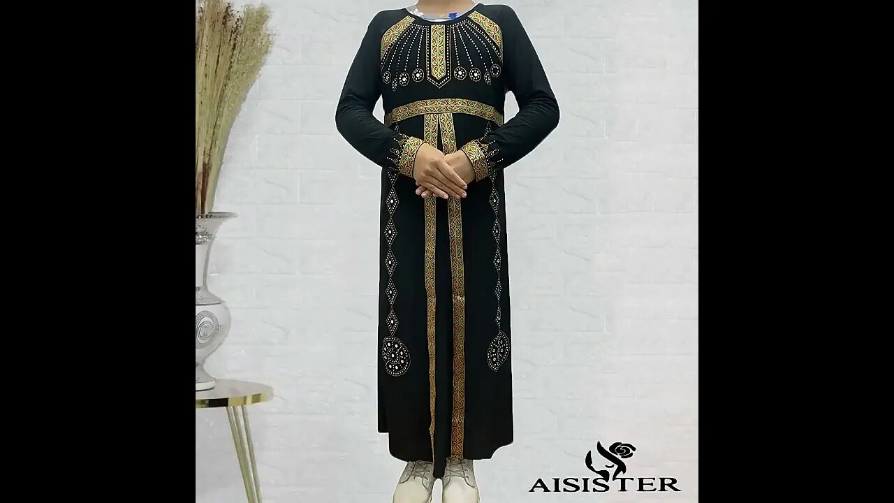 Prayer Dress With Scarf | ʟɪɴᴋ ɪɴ ᴛʜᴇ ᴅᴇꜱᴄʀɪᴘᴛɪᴏɴ 👇 ᴛᴏ ʙᴜʏ