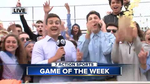 L'Anse Creuse North fans get loud for Channel 7