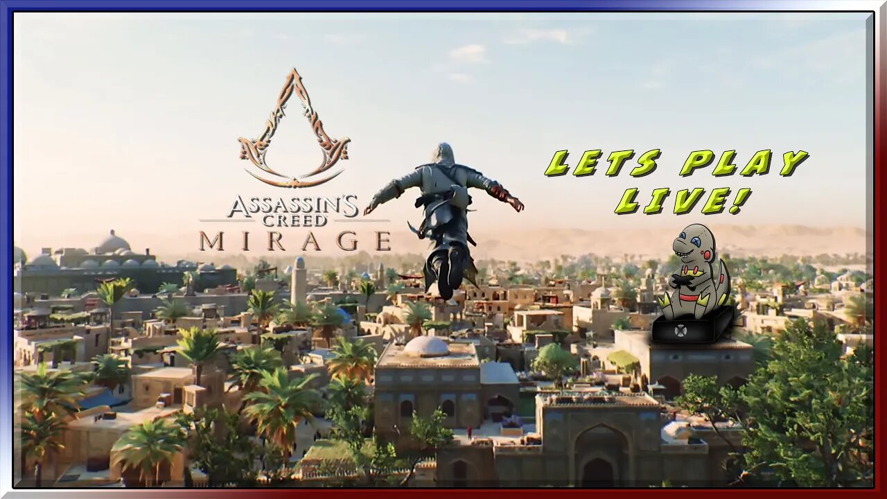 ASSASSINS CREED MIRAGE 1ST PLAY #assassinscreed #live