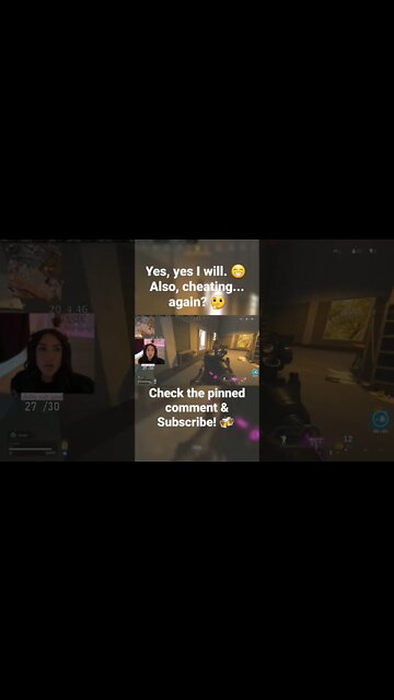 Well, at least Nadia knew what was going to happen. (Call of Duty Warzone) #shorts #nadia