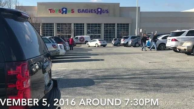 Suspect wanted in kidnapping outside Babies 'R Us