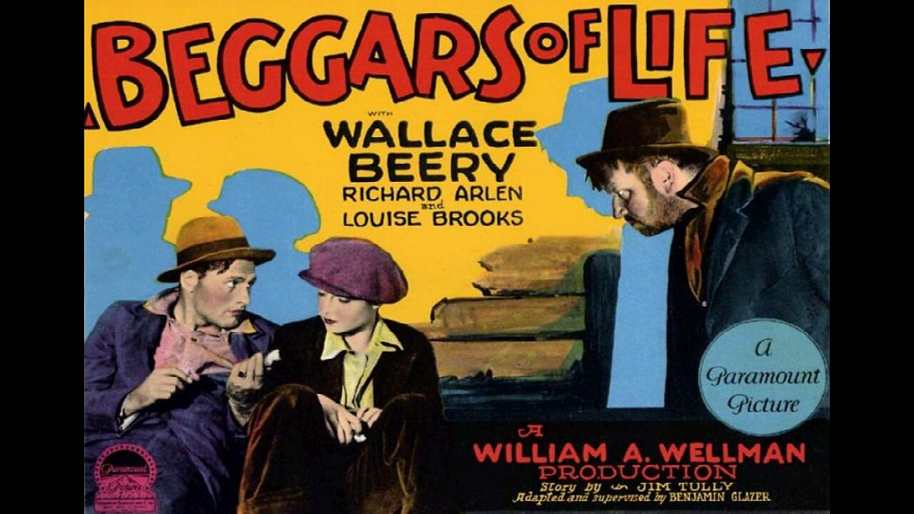 BEGGARS OF LIFE 1928 Wallace Beery & Louise Brooks FULL MOVIE #64 AFI BEST SILENT FILMS