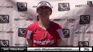 2025 Tiffany Bruss 3.8 GPA Catcher and Third Base Softball Recruiting Skills Video - Preps Academy