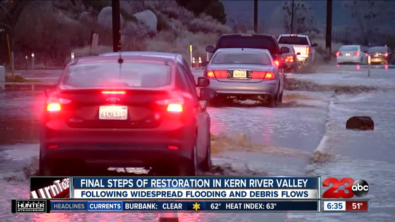 Lake Isabella Park restored from flooding