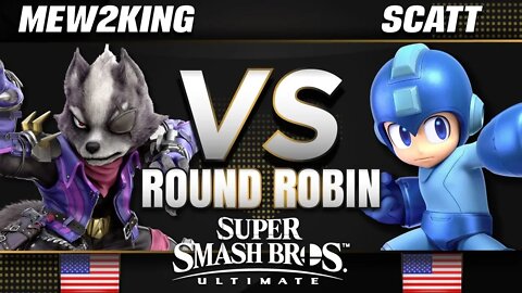 FOX | Mew2King (Wolf) vs ScAtt (Mega Man/Inkling/Snake) - Smash Ultimate MVG Round-Robin