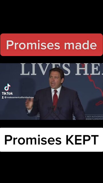 DeSantis made promises and he followed through once elected 🇺🇸👏 Trump | Bongino | Biden