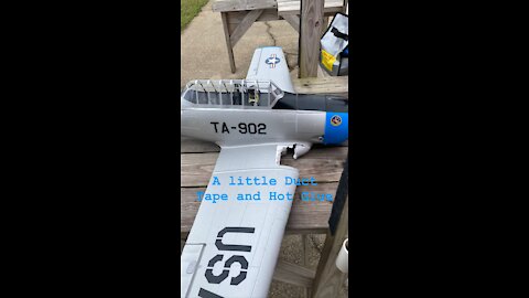 R/C Texan Crash