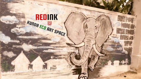 RedInk at Kunda Eco-Art Space in Rwanda, Kigali | The elephant Artwork