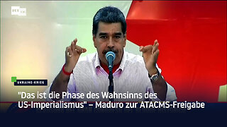 "Das ist die Phase des Wahnsinns des US-Imperialismus" – Maduro zur ATACMS-Freigabe