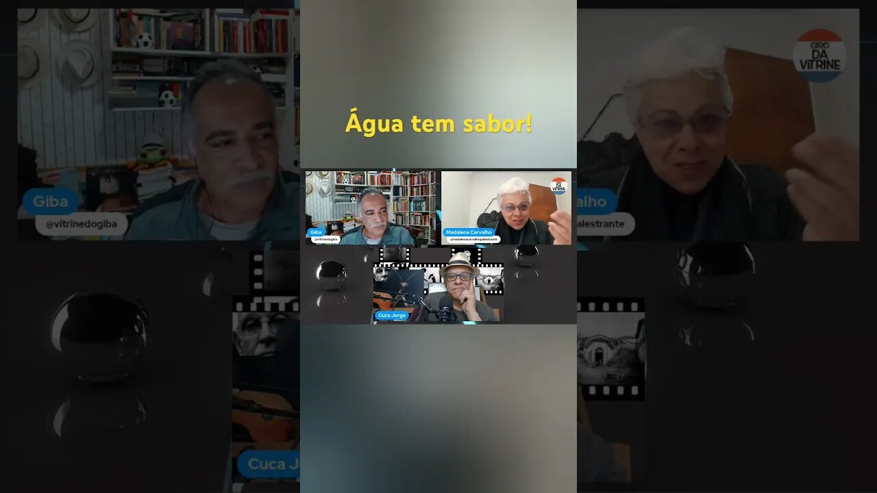 Água tem sabor !!! #souvitrinauta #água #girodavitrine