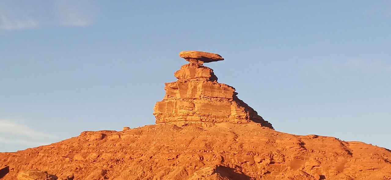 Mexican Hat, Utah. Mexican Hat Rock BLM Land dispersed campsite review