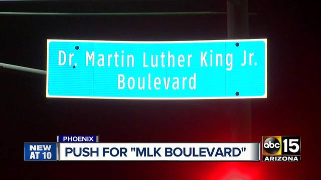 Phoenix petitioners push for street to be renamed after MLK