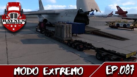 【Modo: Extremo】【Ep.87】【ATS 1.46 beta】Lonestar puxando 123 mil libras