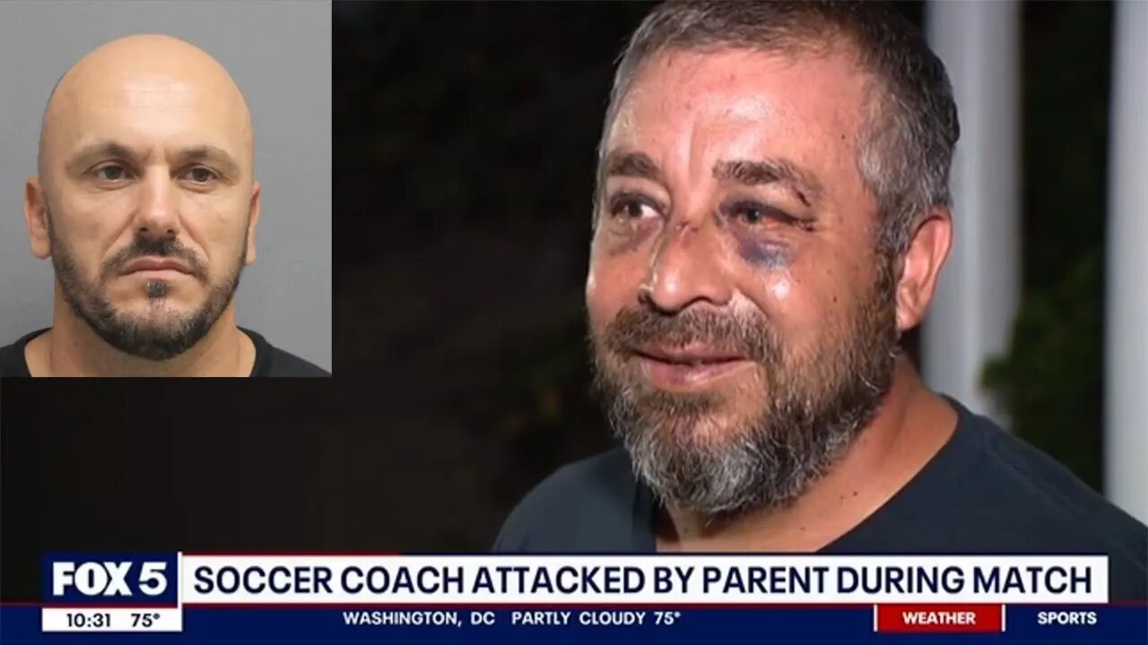 Parent gets ARRESTED for ATTACKING youth soccer coach during match! Leaves his eye FRACTURED!