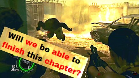 Will we be able to finish this chapter? Cloud and Pros journey | Resident Evil 5