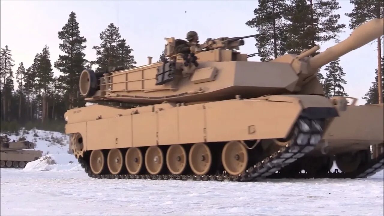 Norwegian and Marine Tanks on the Move - Exercise Cold Response 16