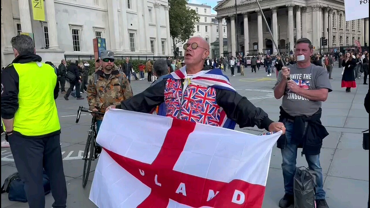 Trafalgar Square Uniting Britain Protest