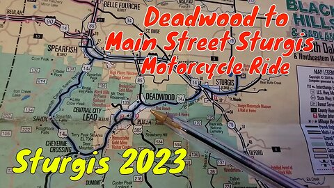 Deadwood to Main Street Sturgis / Sturgis Motorcycle Rally