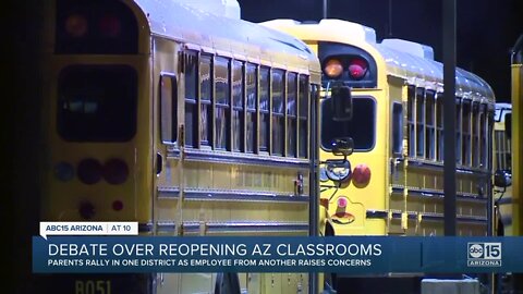 Debate over reopening Arizona classrooms