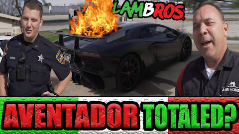 $600,000 LAMBORGHINI TOTALED? (OVERHEATED) || LAMBROS