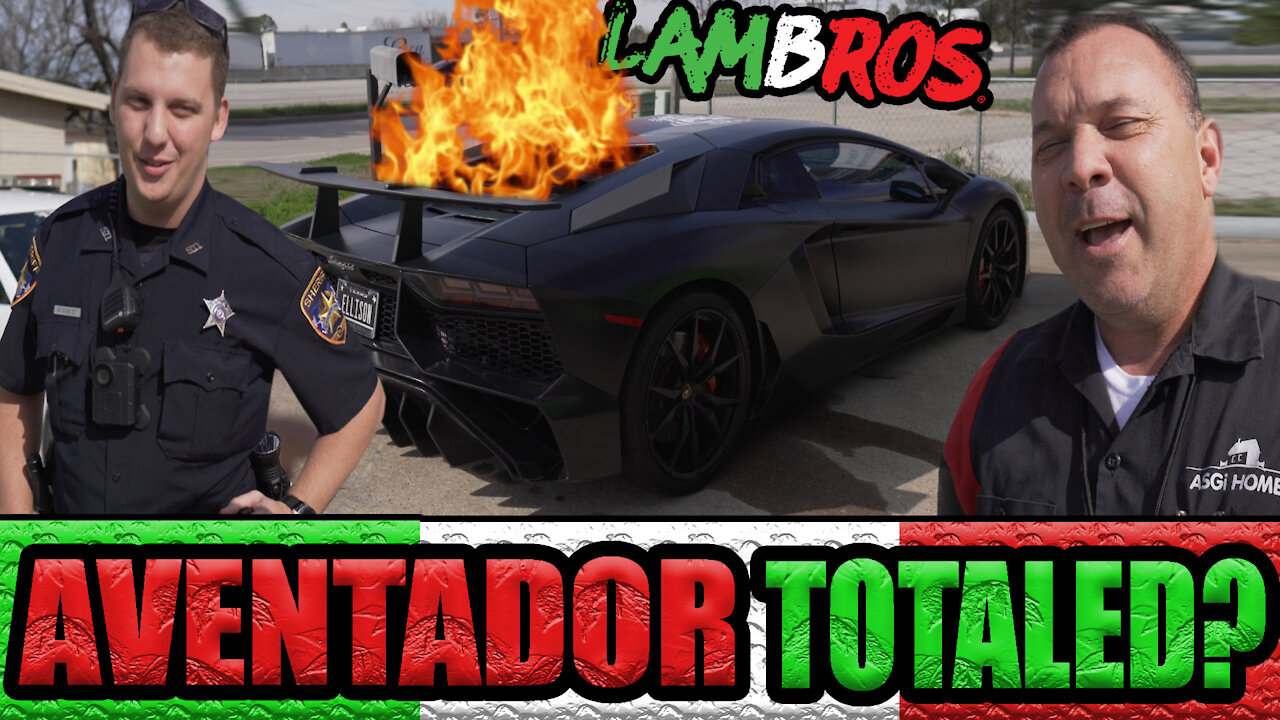 $600,000 LAMBORGHINI TOTALED? (OVERHEATED) || LAMBROS