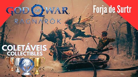 God Of War: Ragnarök: Forja de Surtr| COLETÁVEIS | COLLECTIBLES | 4k-PTBR #31