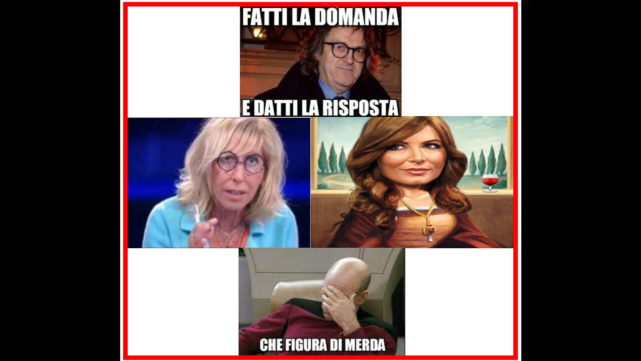 💩SANDRA 💩 AMURRI 💩& 💩SELVAGGIA 💩 LUCARELLI 💩 CHE FIGURA DI 💩 MERDA 💩... 🤣😂🤣