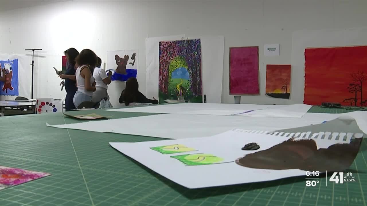 Art program gives teen positive outlet for expression