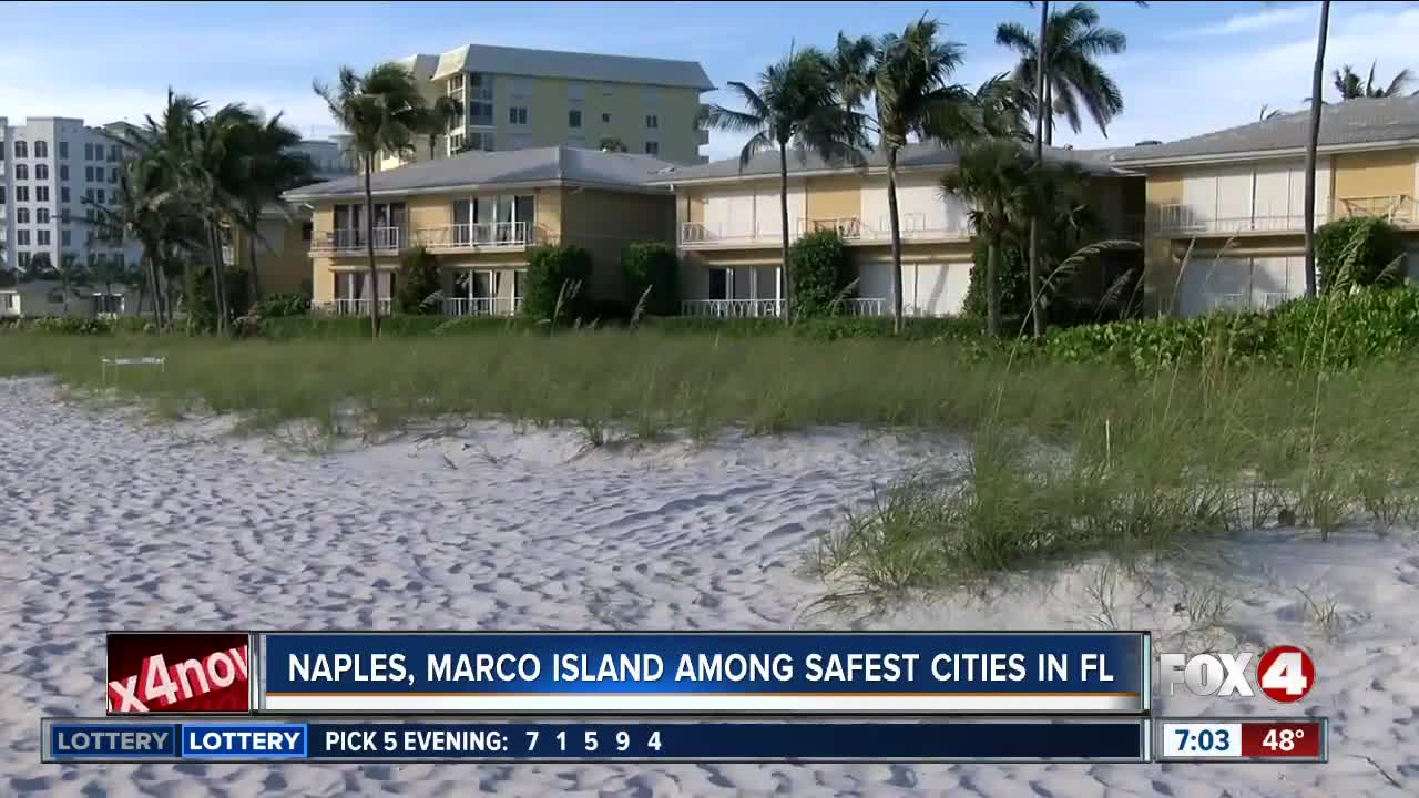 Marco Island and Naples among the top safest cities in Florida