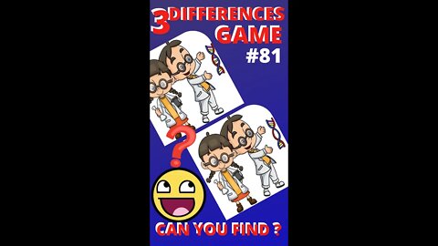 3 DIFFERENCES GAME | #81