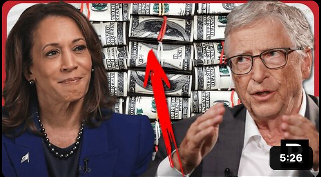 What is Bill Gates HIDING? He just donated $50 Million to keep it quiet | Redacted w Clayton Morris