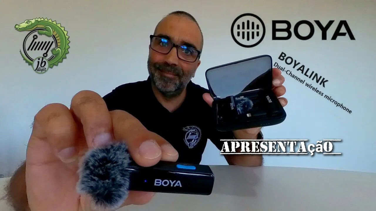 [PT] BOYA LINK Microfone sem fios para qualquer dispositivo @BOYA-mic