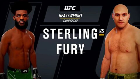 EA Sports UFC 4 Gameplay Tyson Fury vs Aljamain Sterling