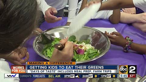 Days of Taste program exposes fourth grade students to farm life, healthy eating