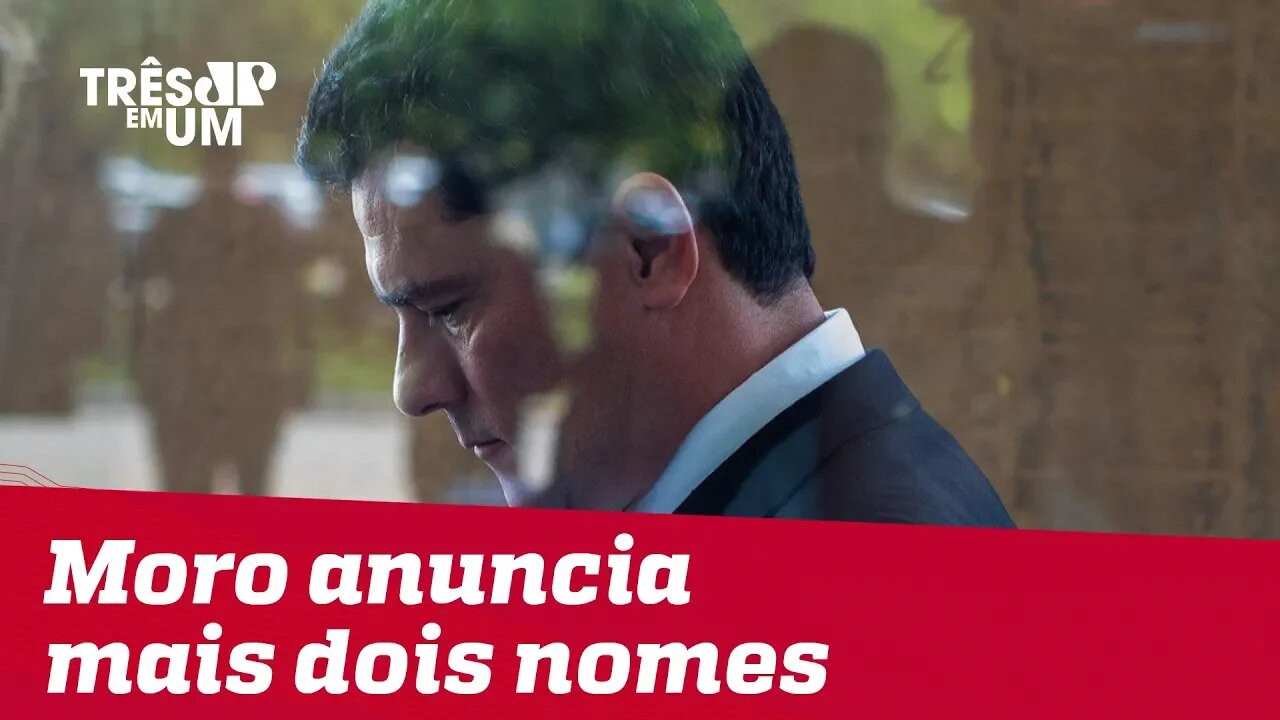 Futuro ministro da Justiça, Sergio Moro anuncia mais dois nomes para compor sua equipe