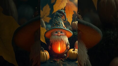 #autumn #gnome #fall #seasonal #pumpkin #thanksgiving #fantasy #digitalart #ringtone #shorts