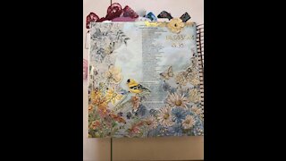 Let's Bible Journal Isaiah 35- Blossom (from Lovely Lavender Wishes)